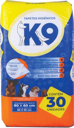 Tapete higiênico cachorro k9